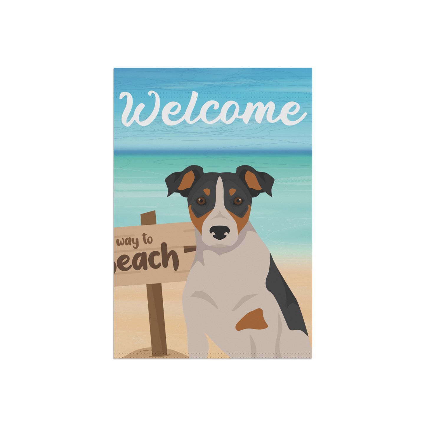 Parson Russell Terrier Dog Garden Flag