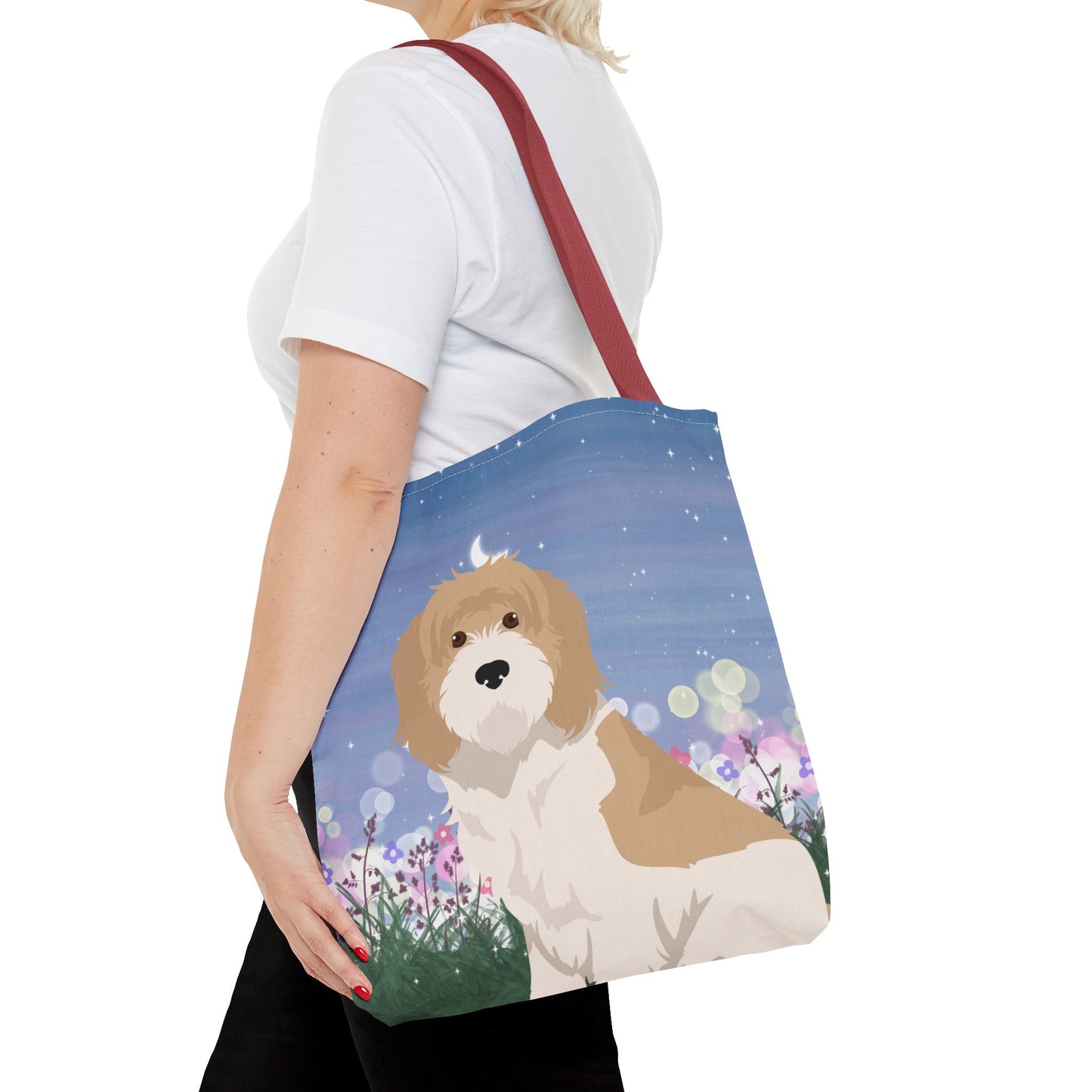 Grand Basset Griffon Vendeen Dog Tote Bag 16x16
