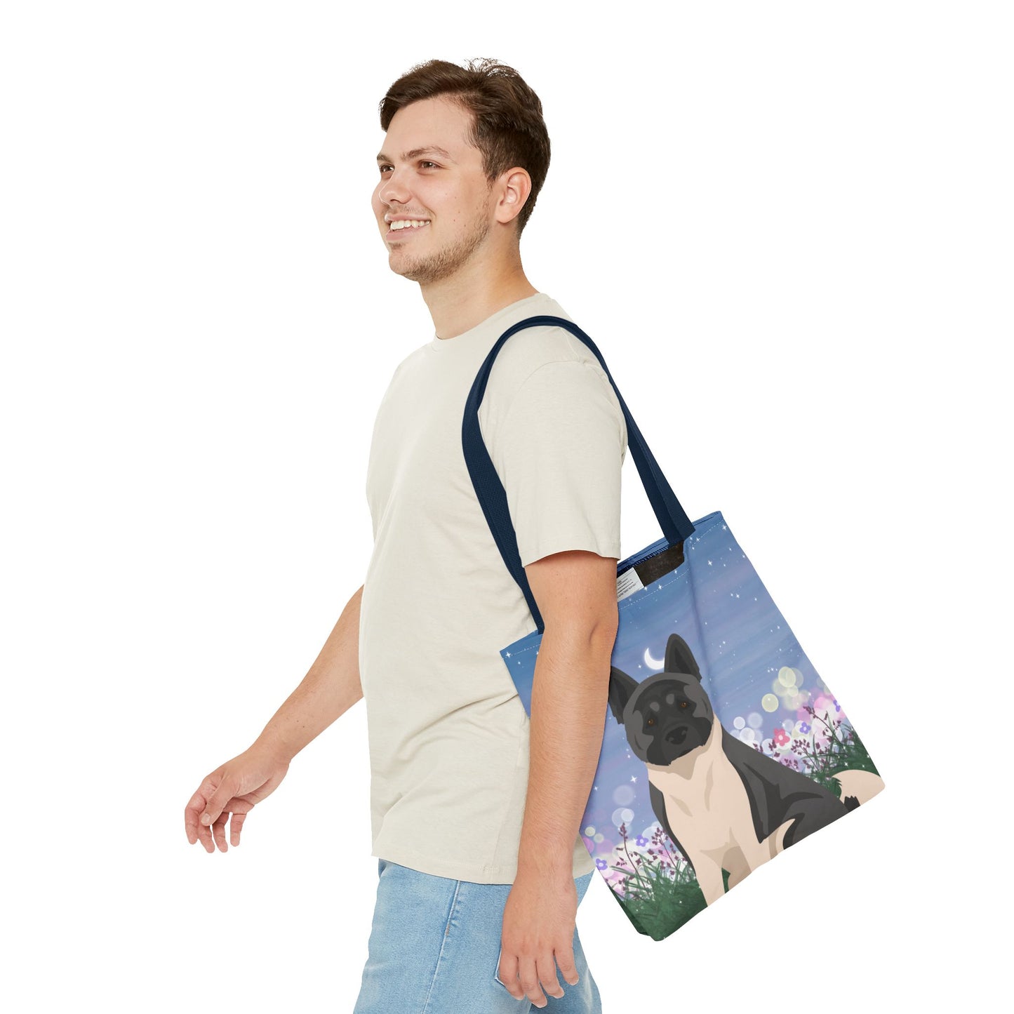 American Akita Dog Tote Bag 16x16