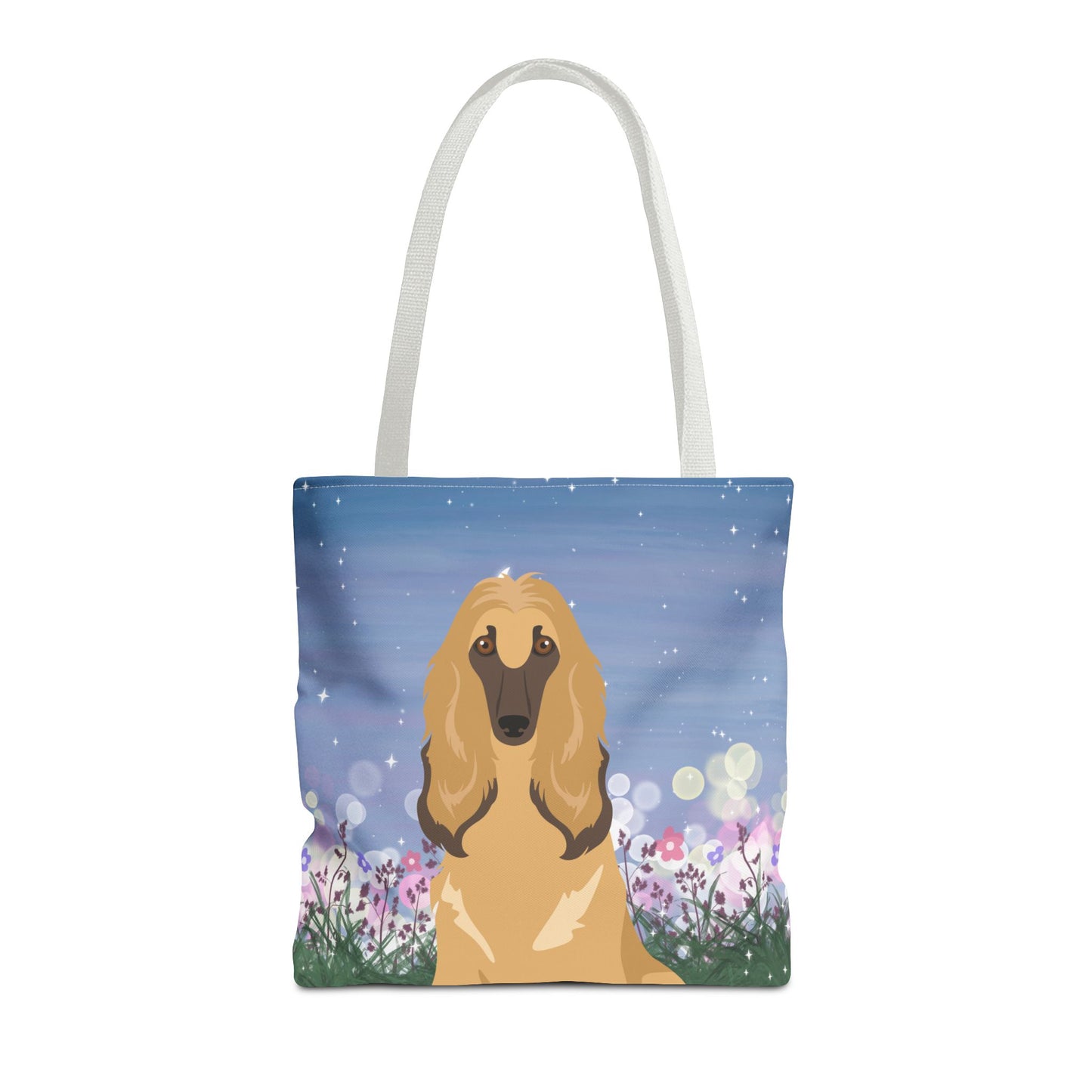 Afghan Hound Dog Tote Bag 16x16