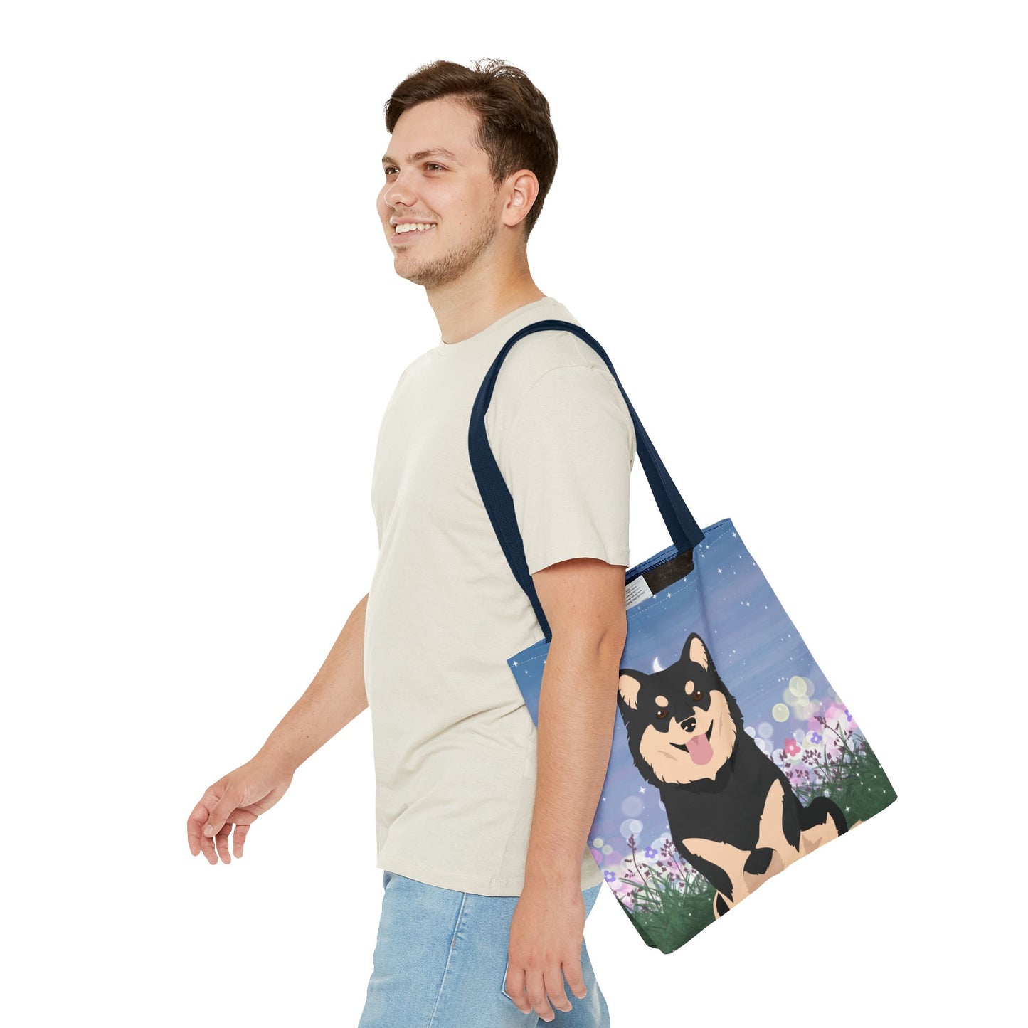 Finnish Lapphund Dog Tote Bag 16x16