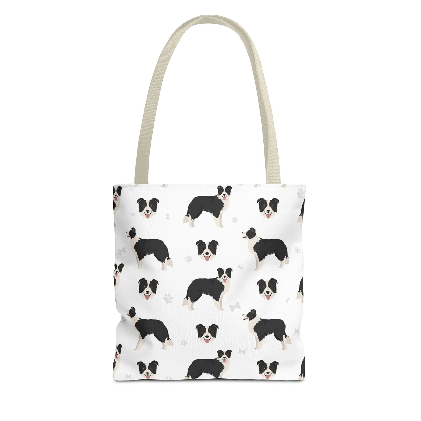 Border Collie Dog Tote Bag, Border Collie Dog Mom Gift