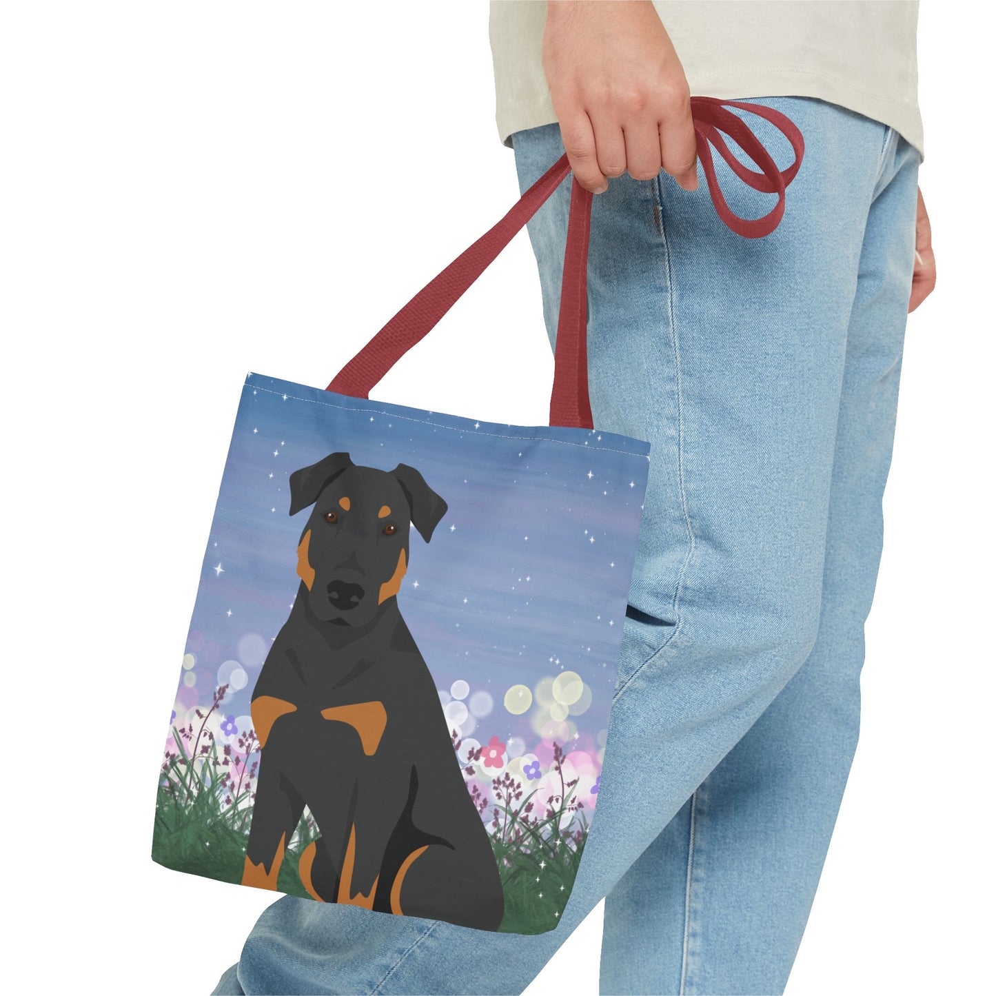 Beauceron Dog Tote Bag 13x13