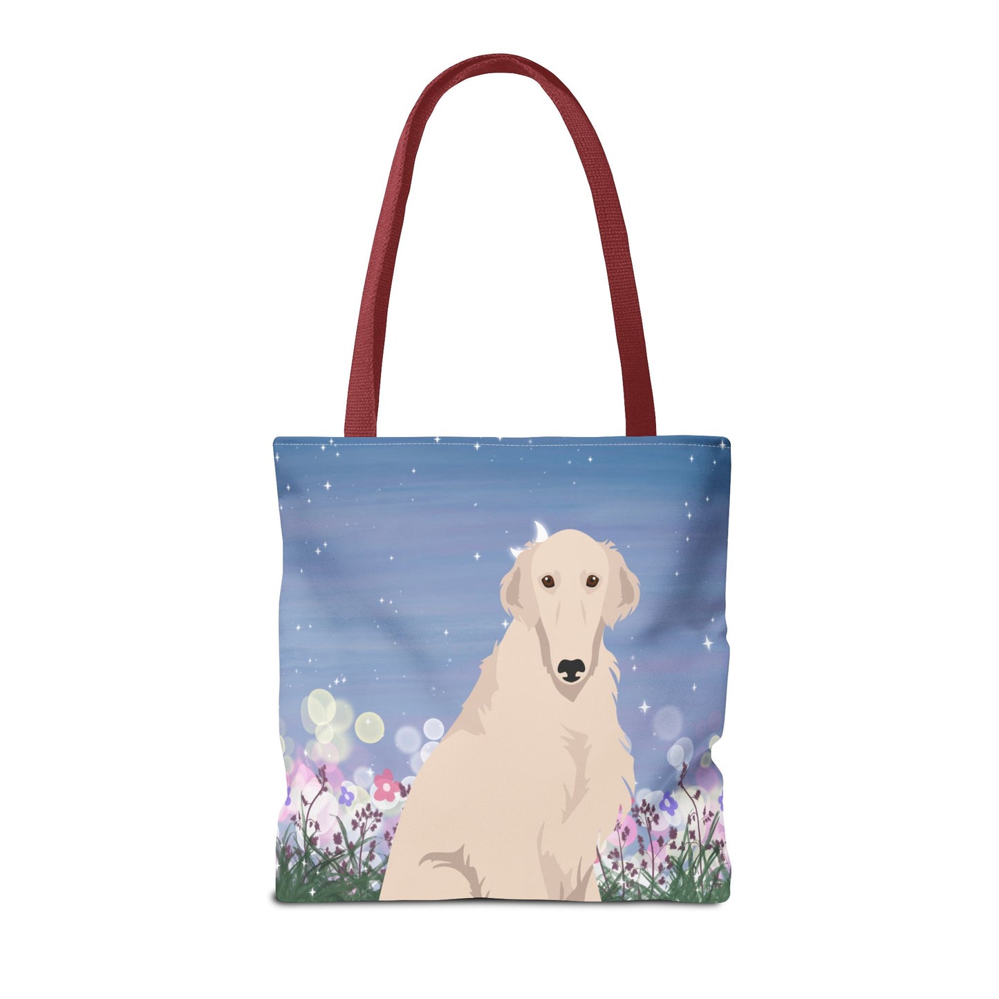 Borzoi Dog Tote Bag 16x16