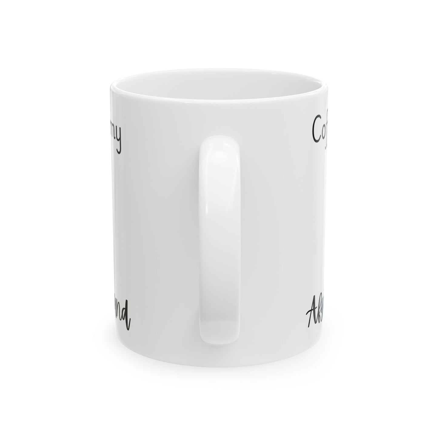 Coffee and My Afghan Hound Ceramic Mug | Dog Lover Gift, Pet Owner Cup, Cute Mug for Dog Moms, Funny Mug for Coffee Lovers