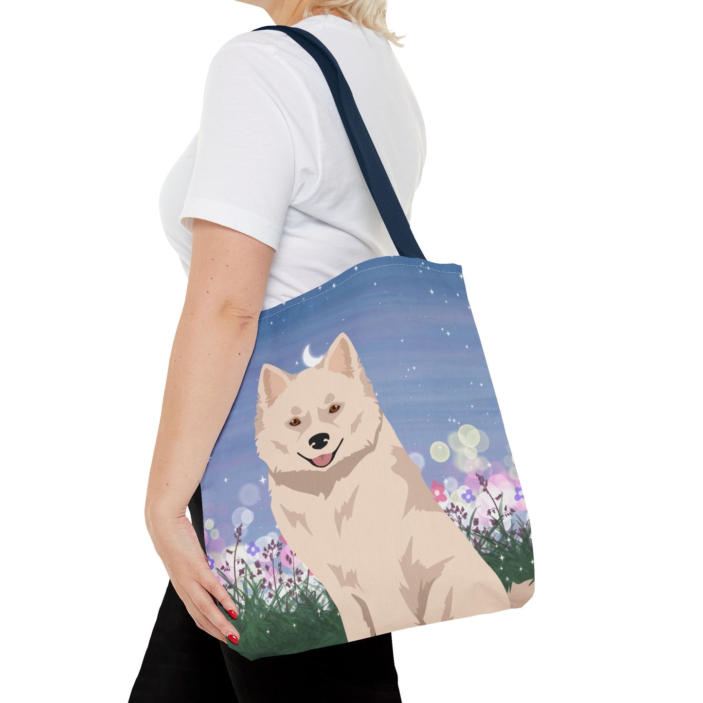 Nenets Herding Laika Dog Tote Bag 16x16
