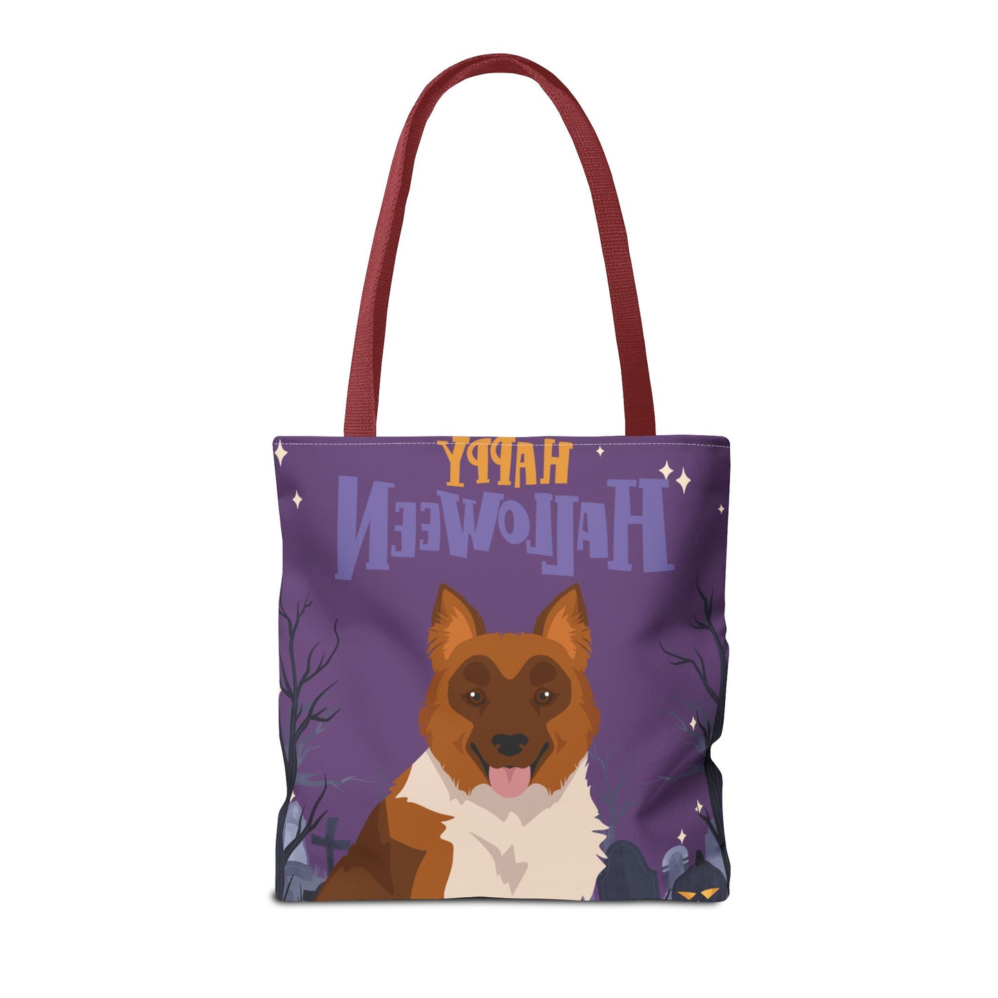 Elo Dog Happy Halloween Tote Bag 16x16