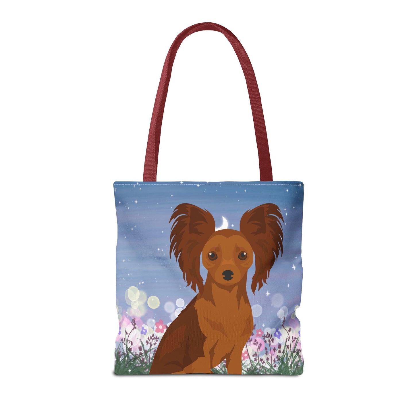 Russian Toy Terrier Dog Tote Bag 16x16