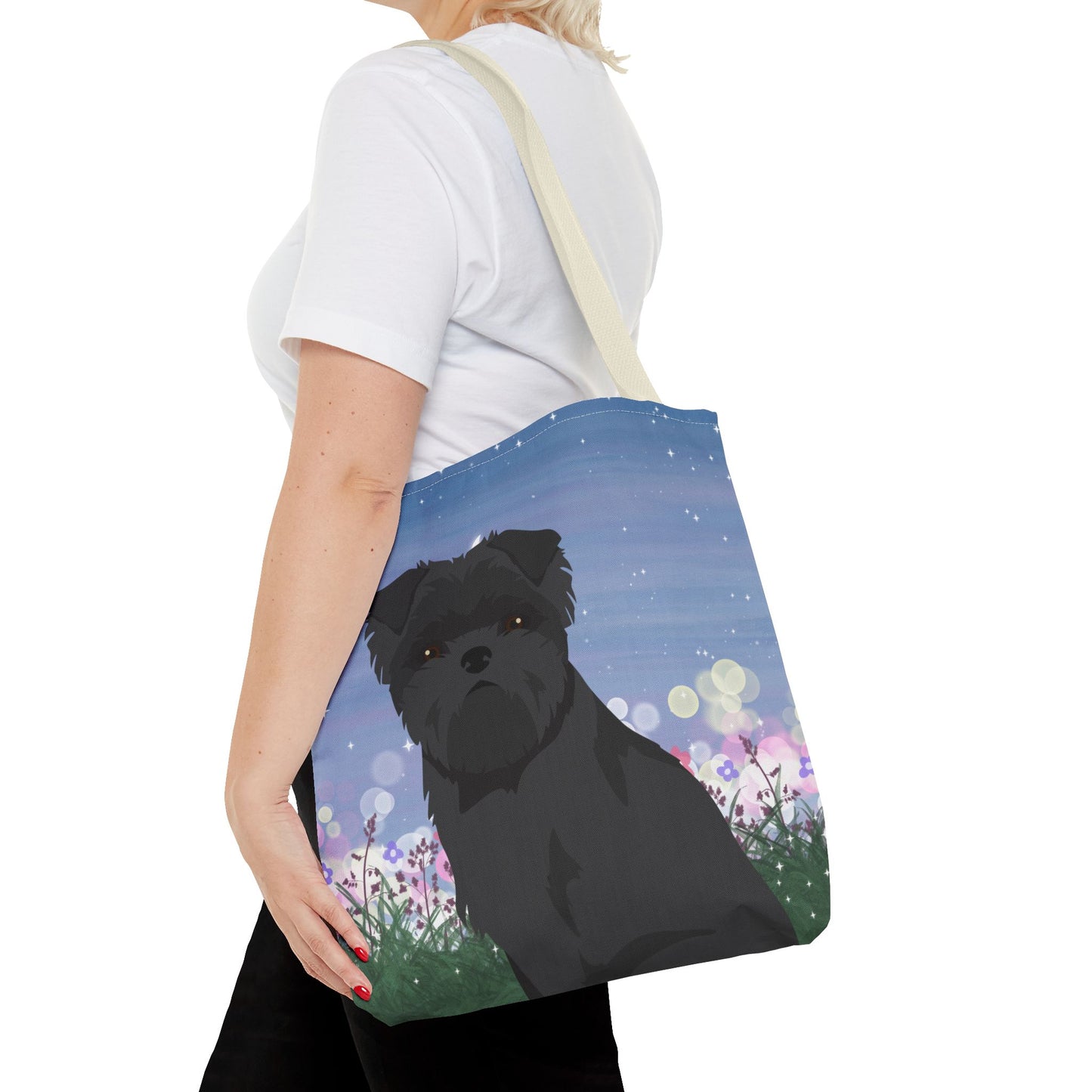 Affenpinscher Dog Tote Bag 16x16