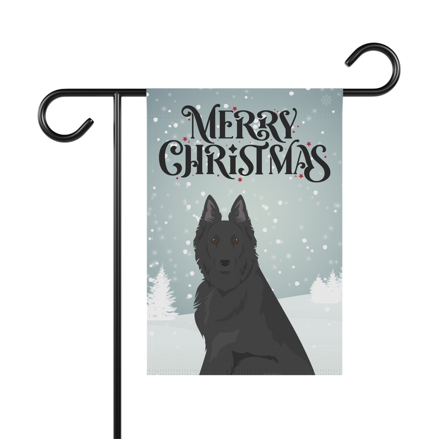 Belgian Sheepdog Dog Garden Flag