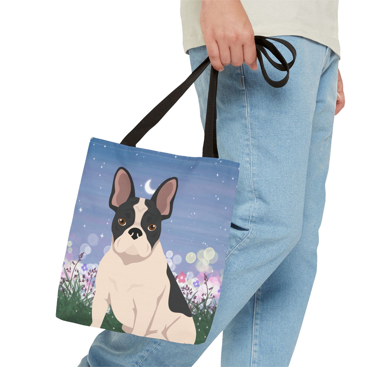 French Bulldog Dog Tote Bag 13x13