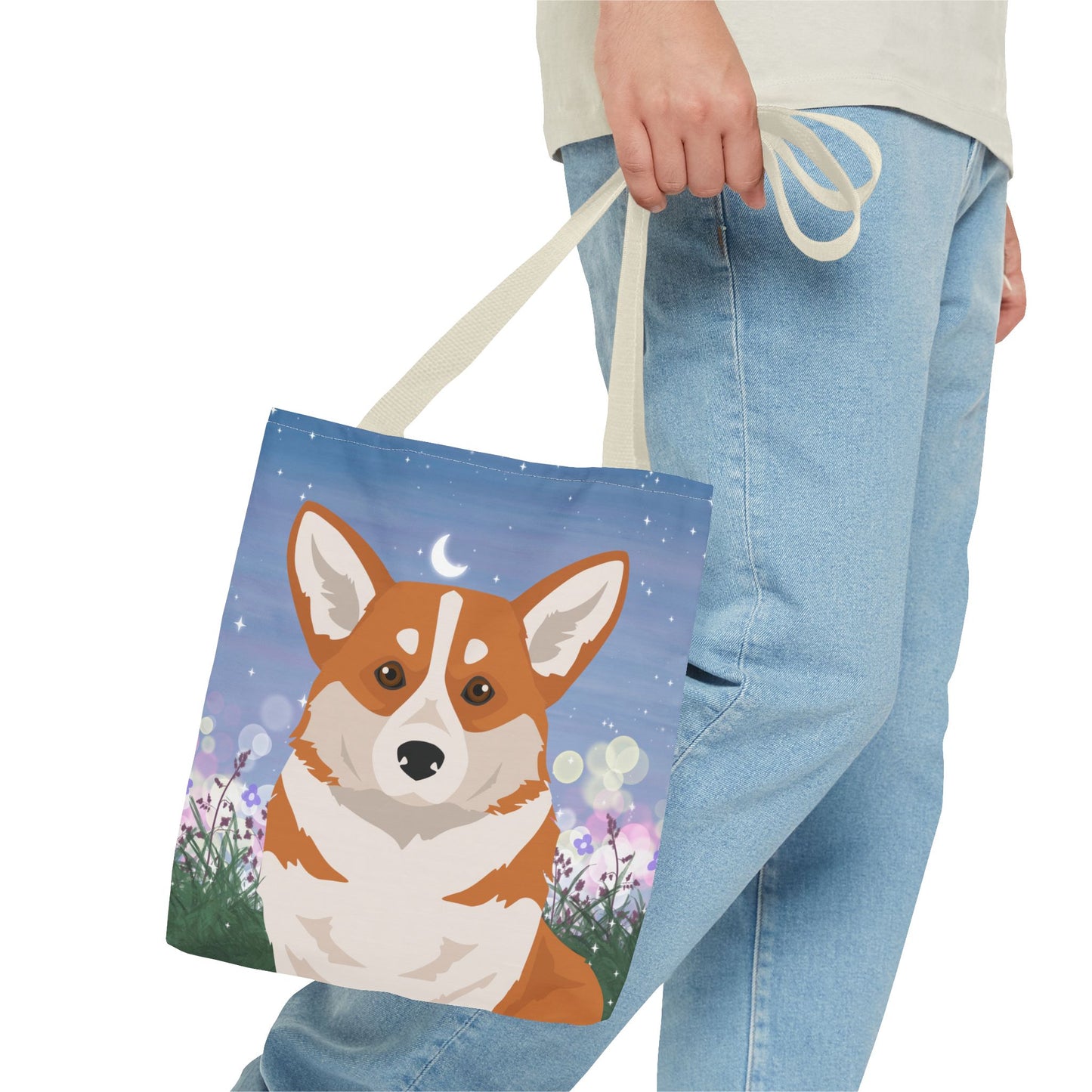Pembroke Welsh Corgi Dog Tote Bag 13x13