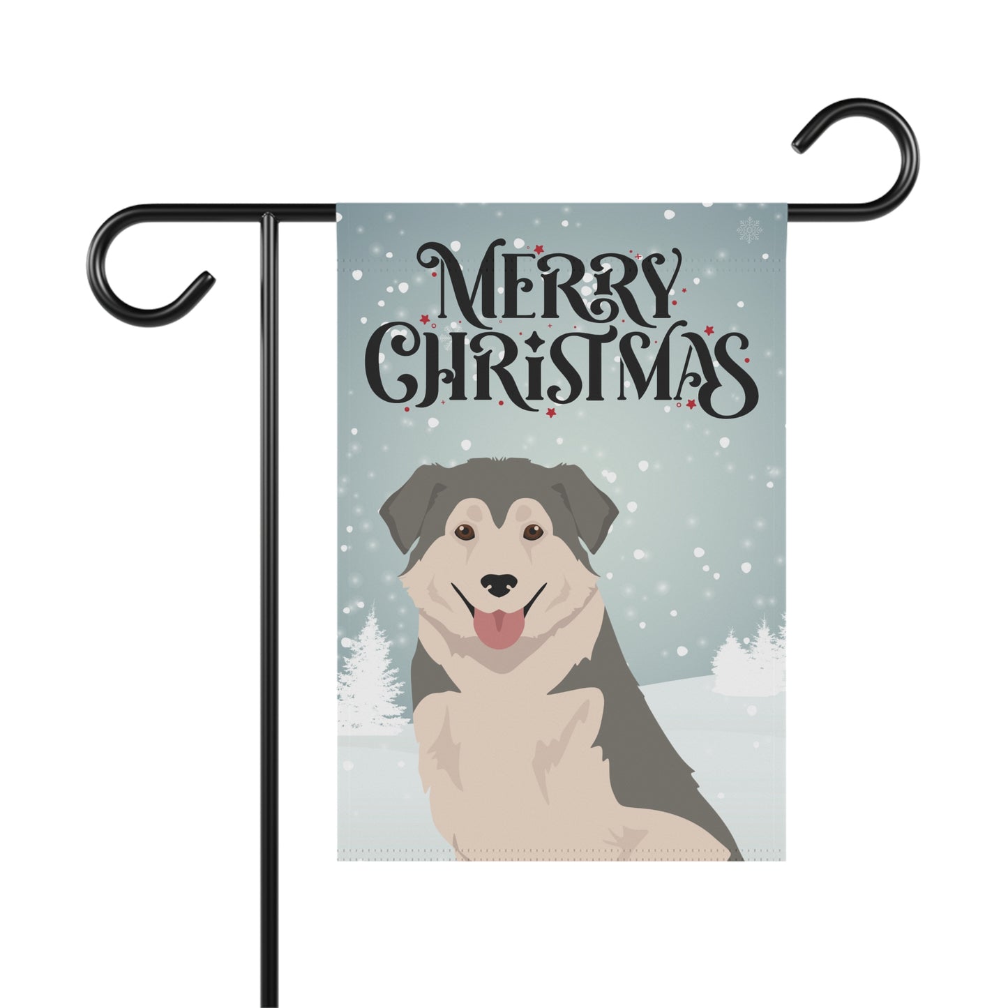 Aidi Dog Garden Flag