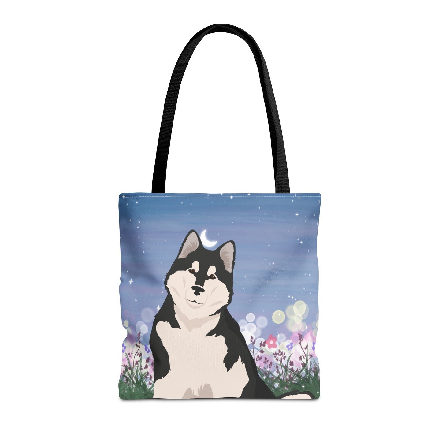 Alaskan Malamute Dog Tote Bag 16x16