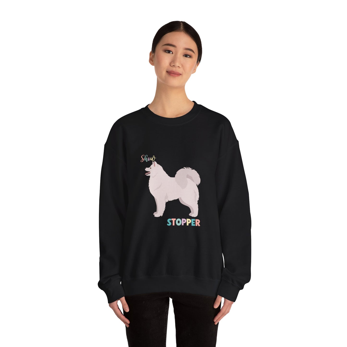 Samoyed Dog Unisex Heavy Blend Crewneck Sweatshirt