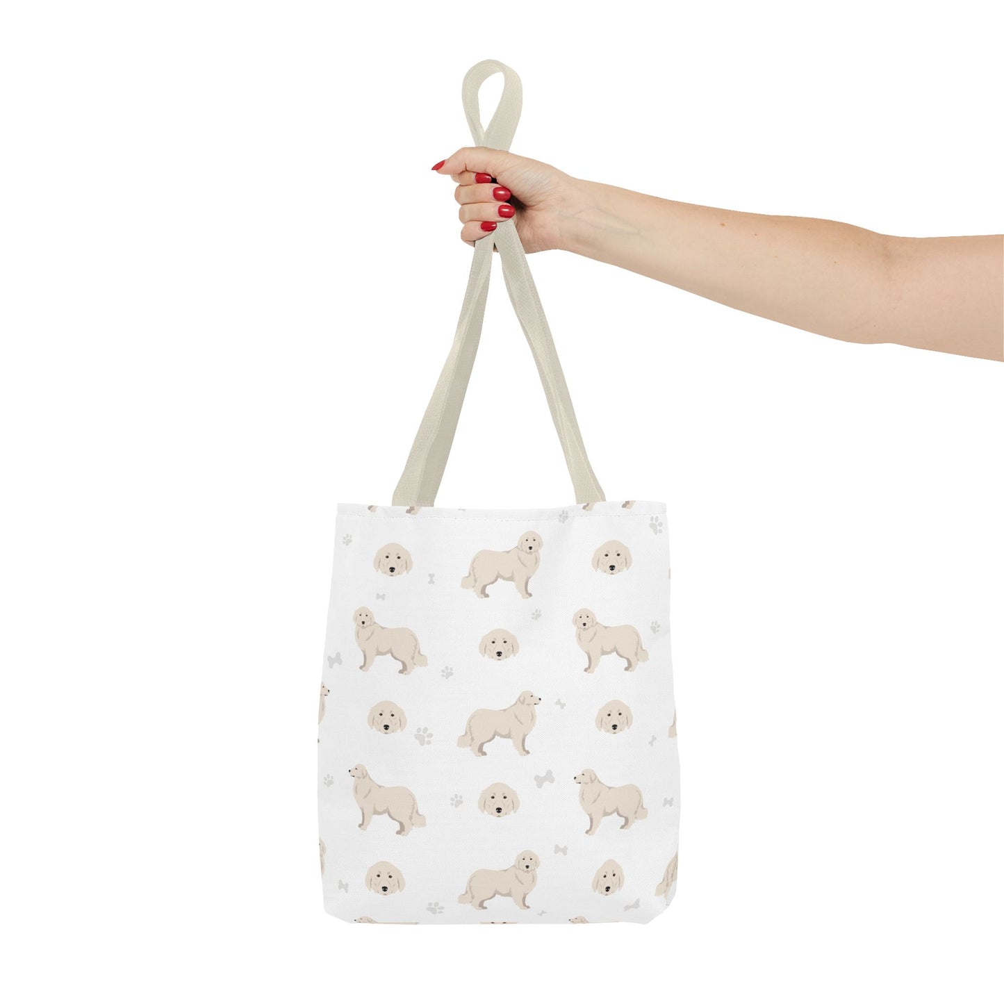 Great Pyrenees Dog Tote Bag, Pyrenees Dog Mom Gift