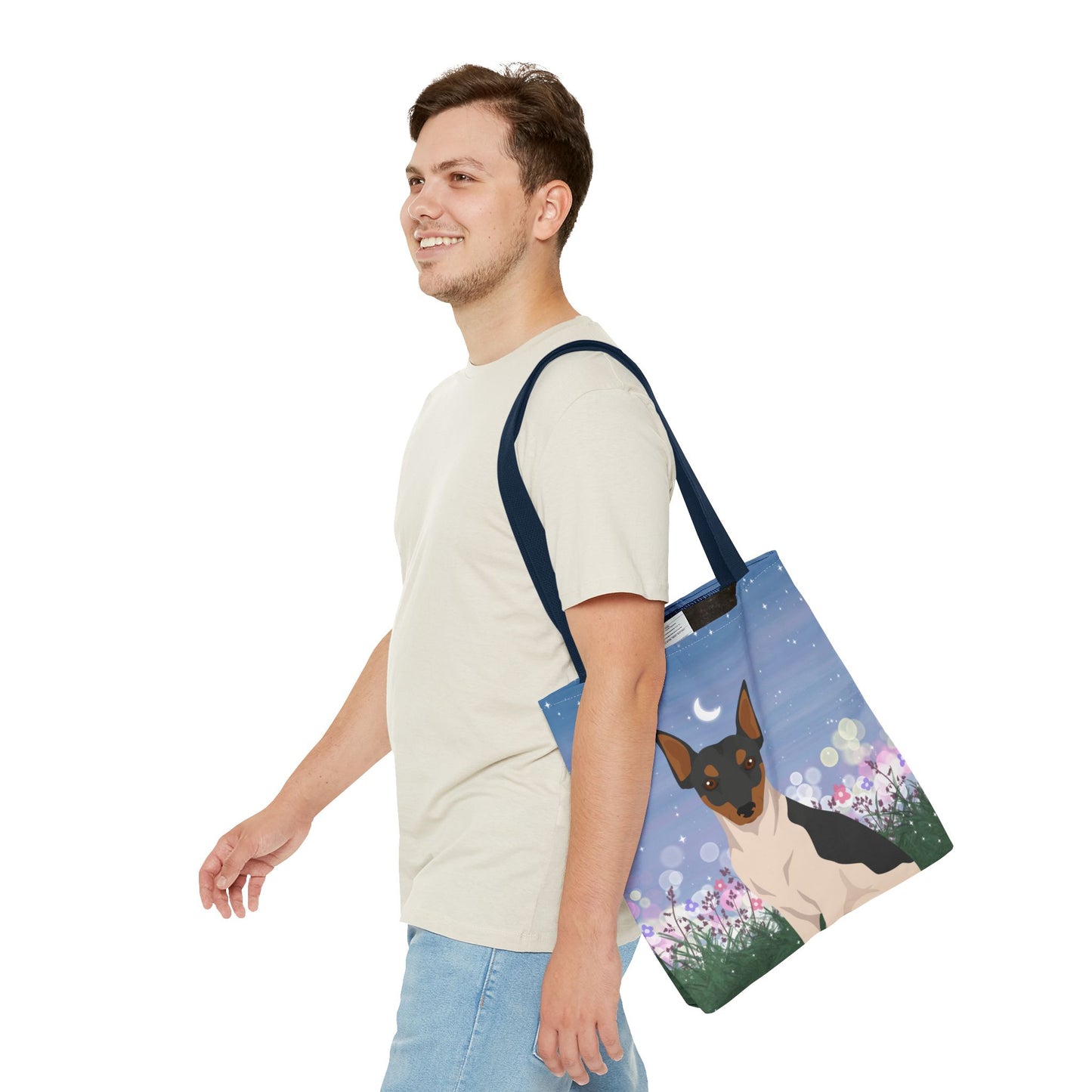 Brazilian Terrier Dog Tote Bag 16x16