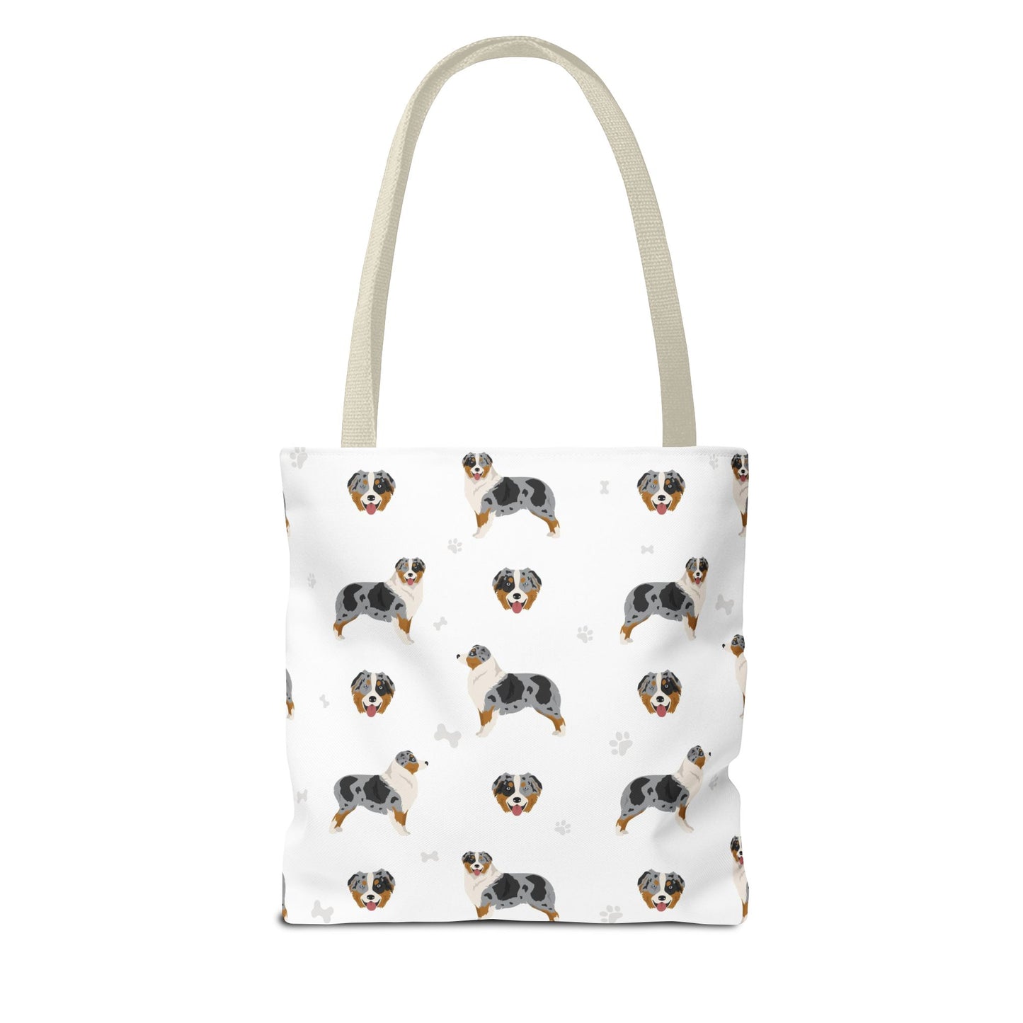 Australian Shepherd Dog Tote Bag, Aussie Dog Mom Gift