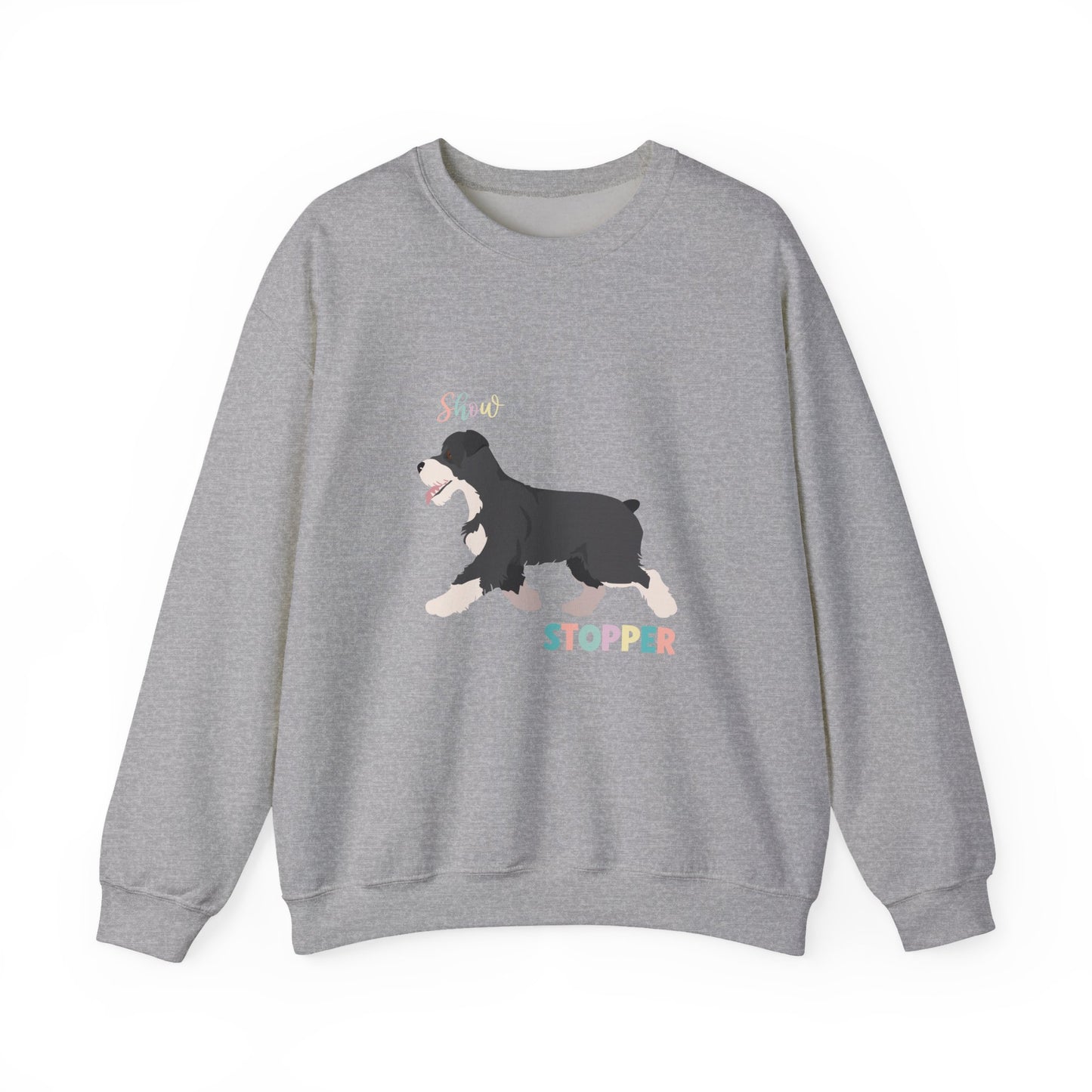 Schnauzer Dog Unisex Heavy Blend Crewneck Sweatshirt