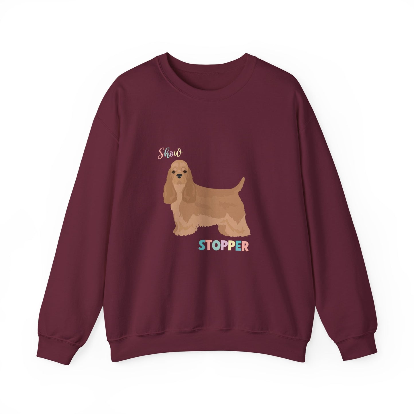 Cocker Spaniel Dog Unisex Heavy Blend Crewneck Sweatshirt