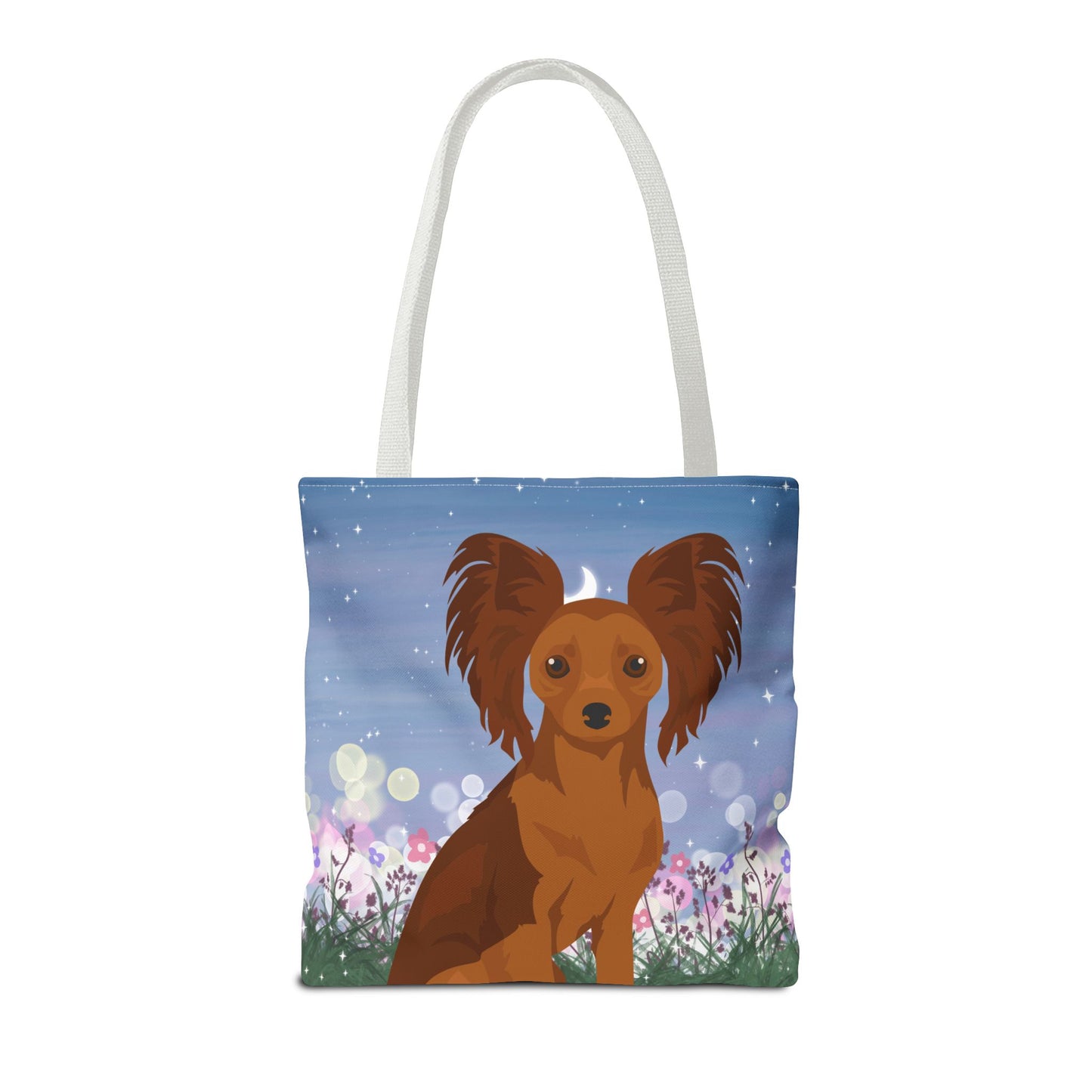 Russian Toy Terrier Dog Tote Bag 16x16