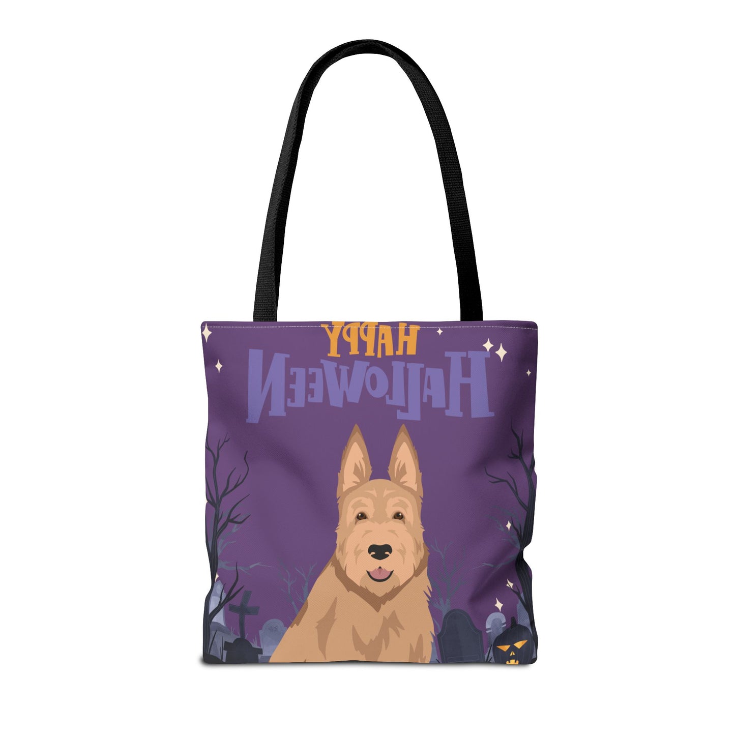 Berger Picard Dog Happy Halloween Tote Bag 16x16