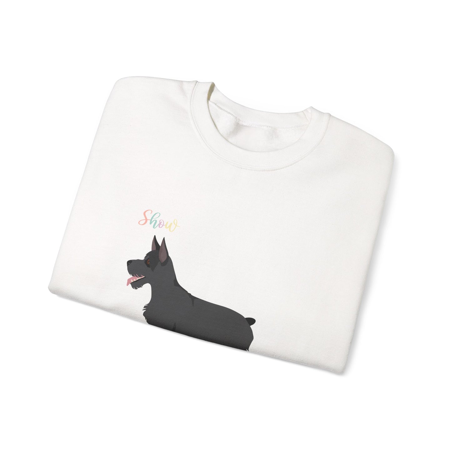 Schnauzer Dog Unisex Heavy Blend Crewneck Sweatshirt