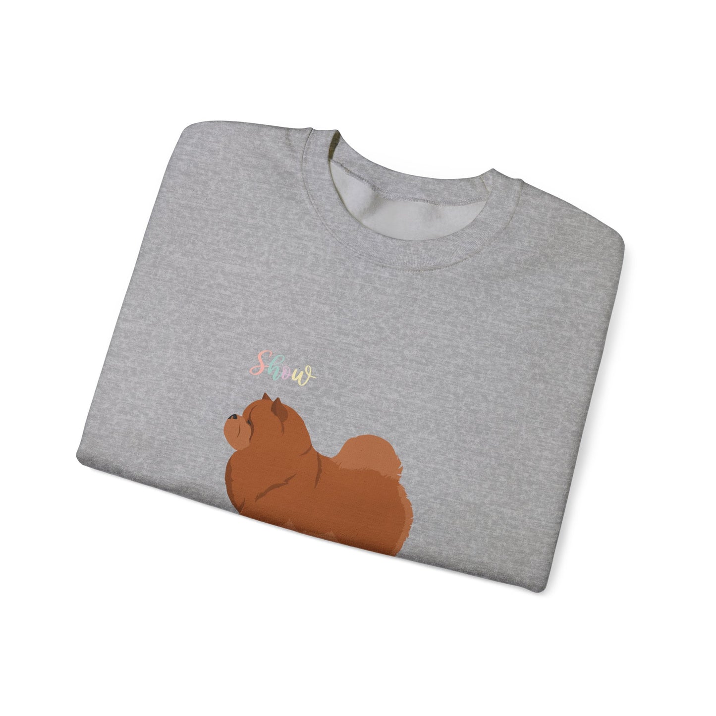 Chow Chow Dog Unisex Heavy Blend Crewneck Sweatshirt