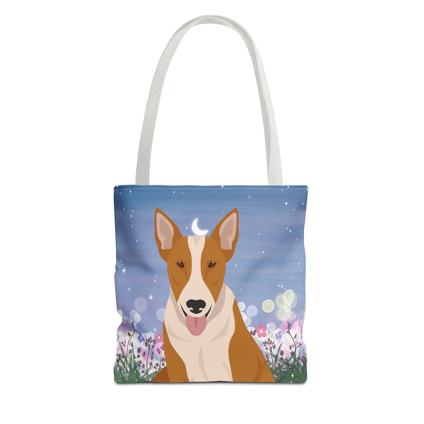 Bull Terrier Dog Tote Bag 13x13
