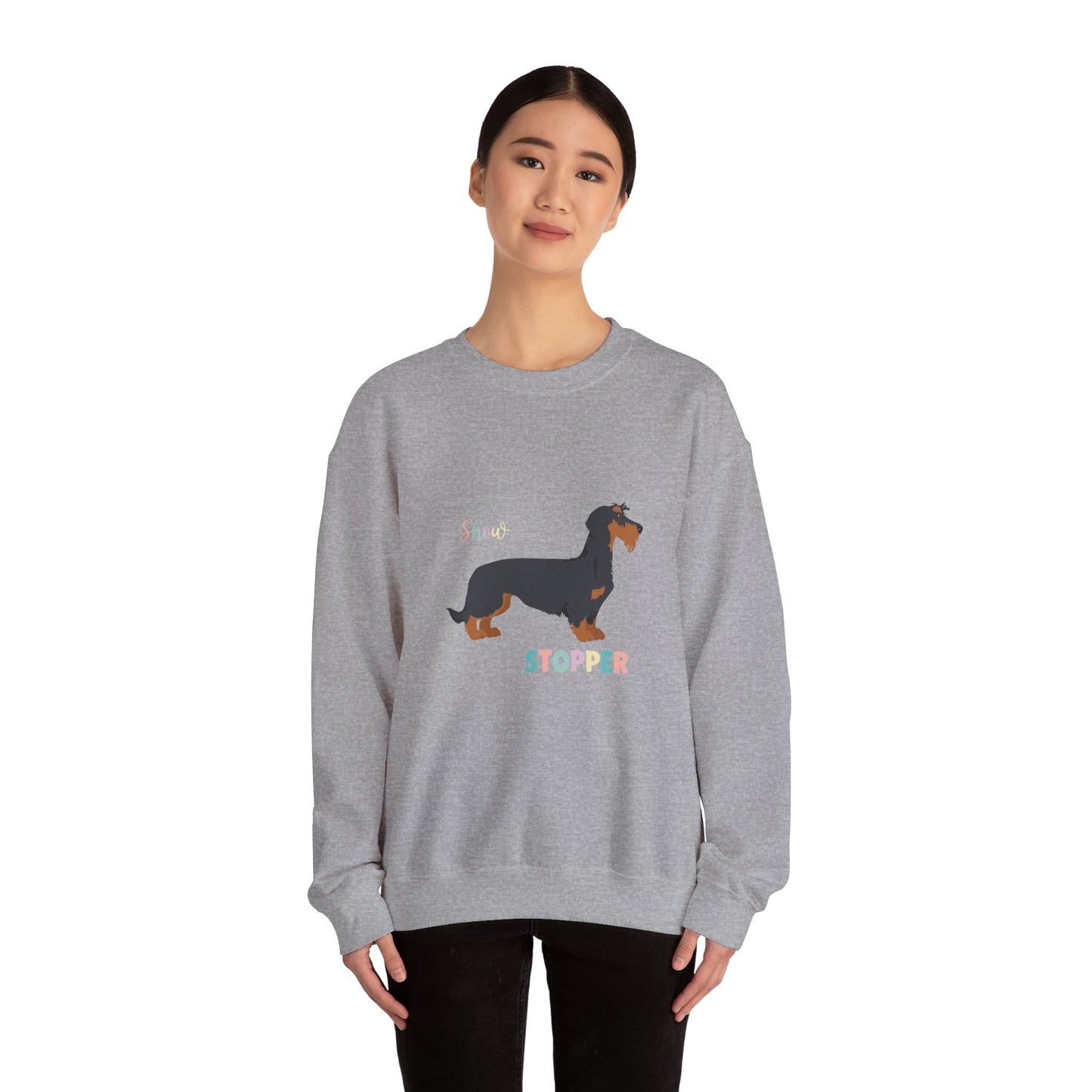 Dachshund Dog Unisex Heavy Blend Crewneck Sweatshirt