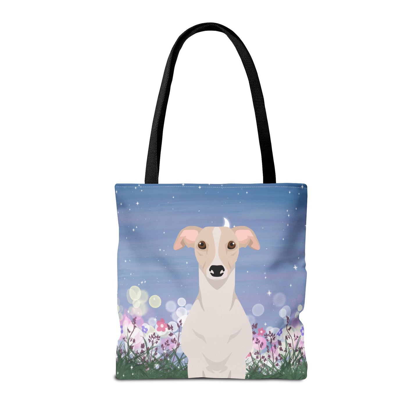 Whippet Dog Tote Bag 16x16