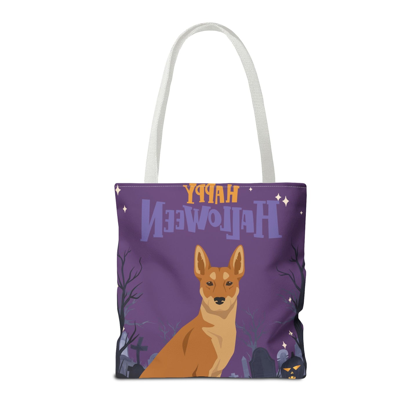 Carolina Dog Dog Happy Halloween Tote Bag 16x16