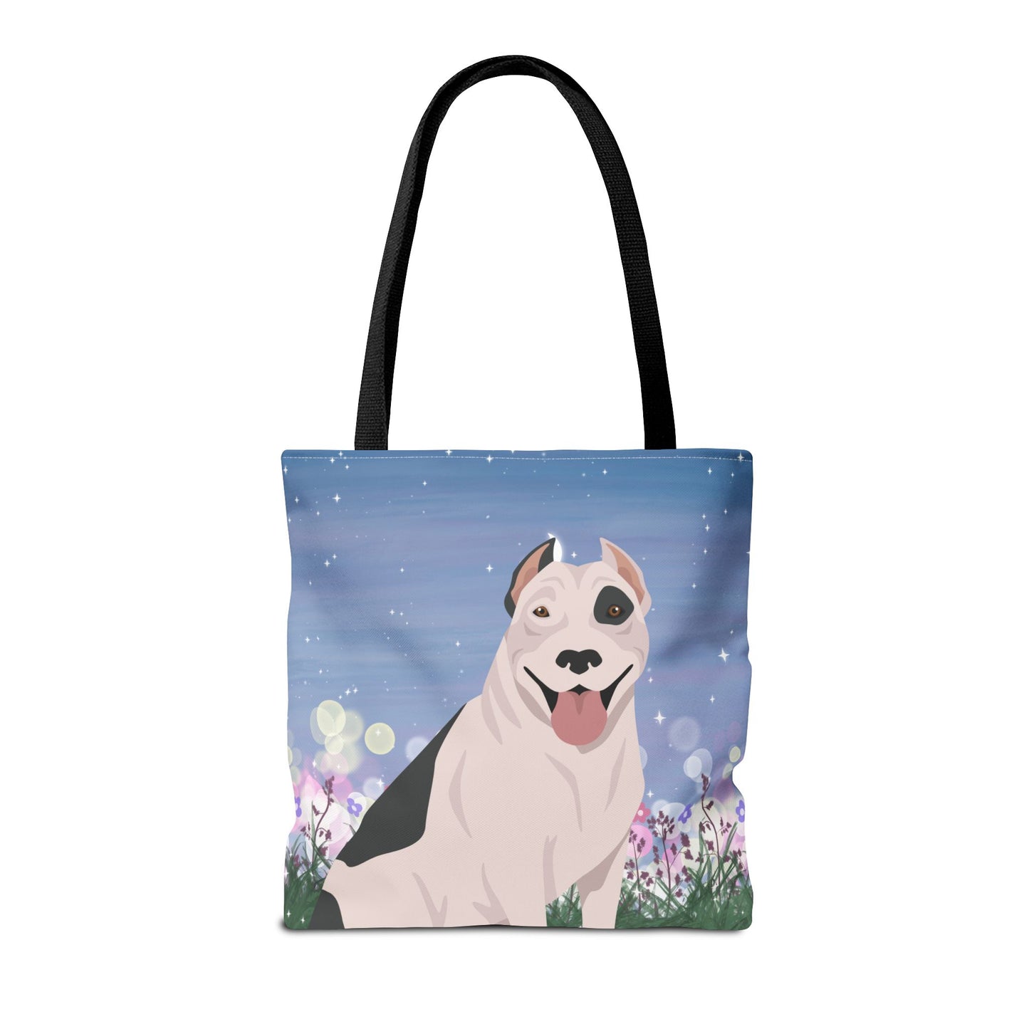Pit Bull Dog Tote Bag 16x16
