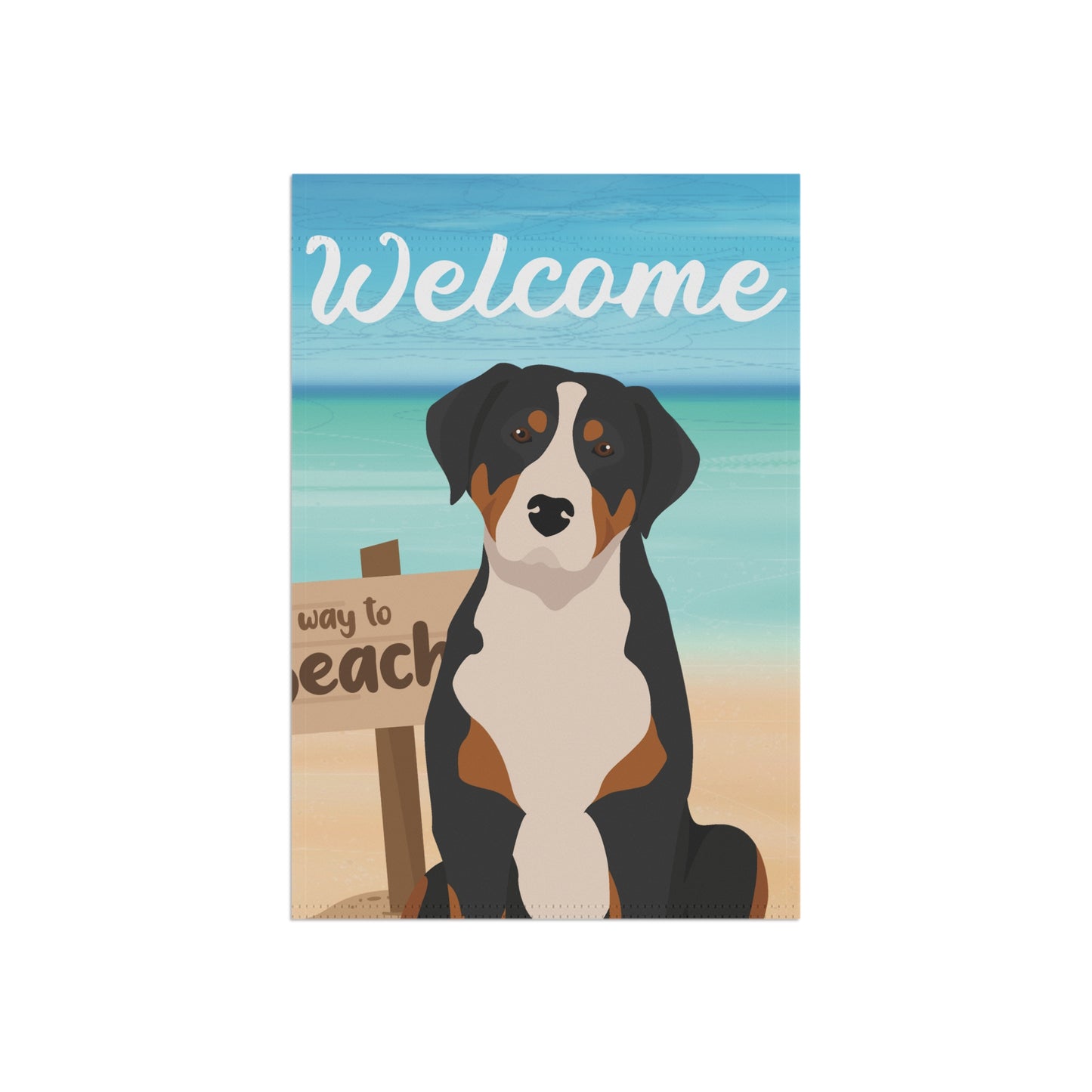 Greater Swiss Mountain Dog Dog Dog Garden Flag