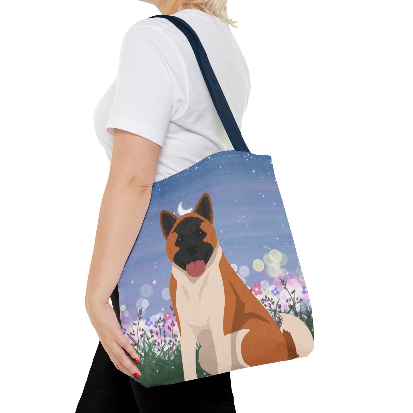 American Akita Dog Tote Bag 16x16