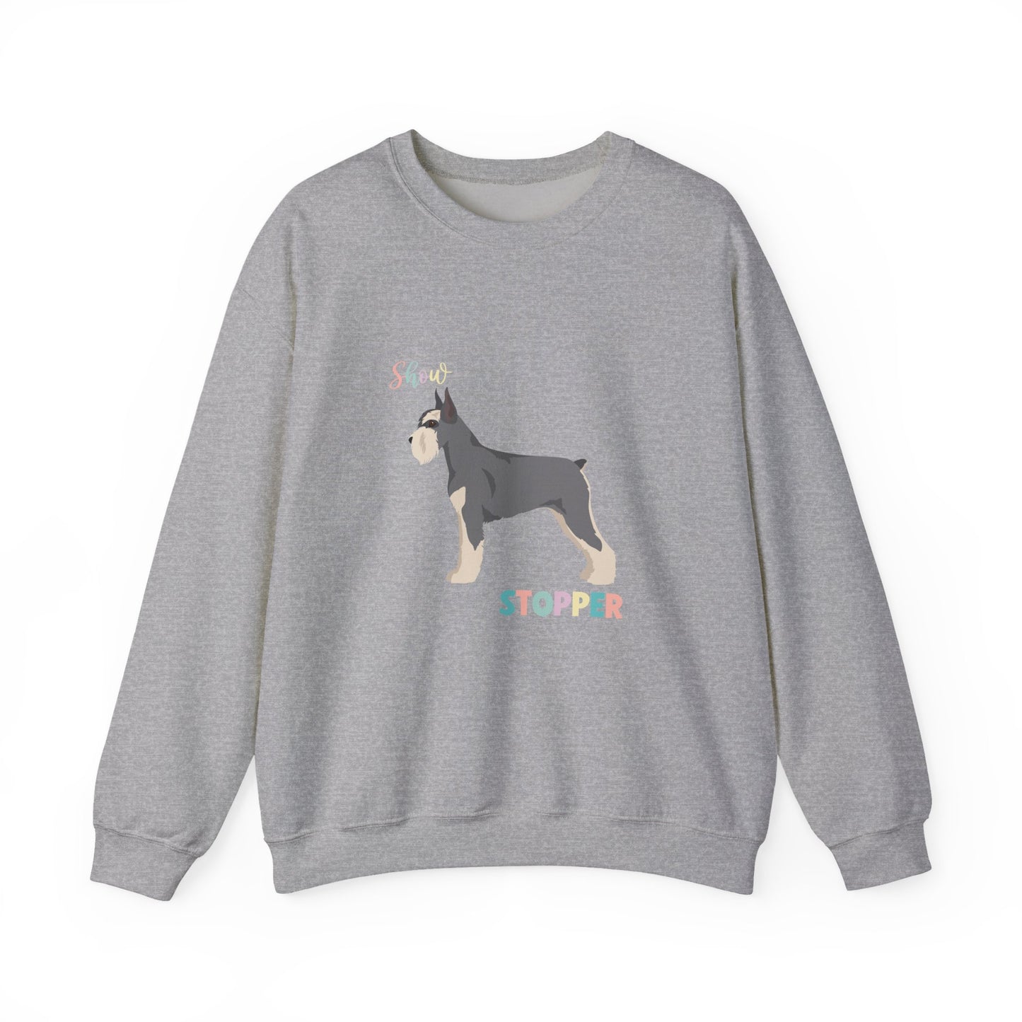 Schnauzer Dog Unisex Heavy Blend Crewneck Sweatshirt