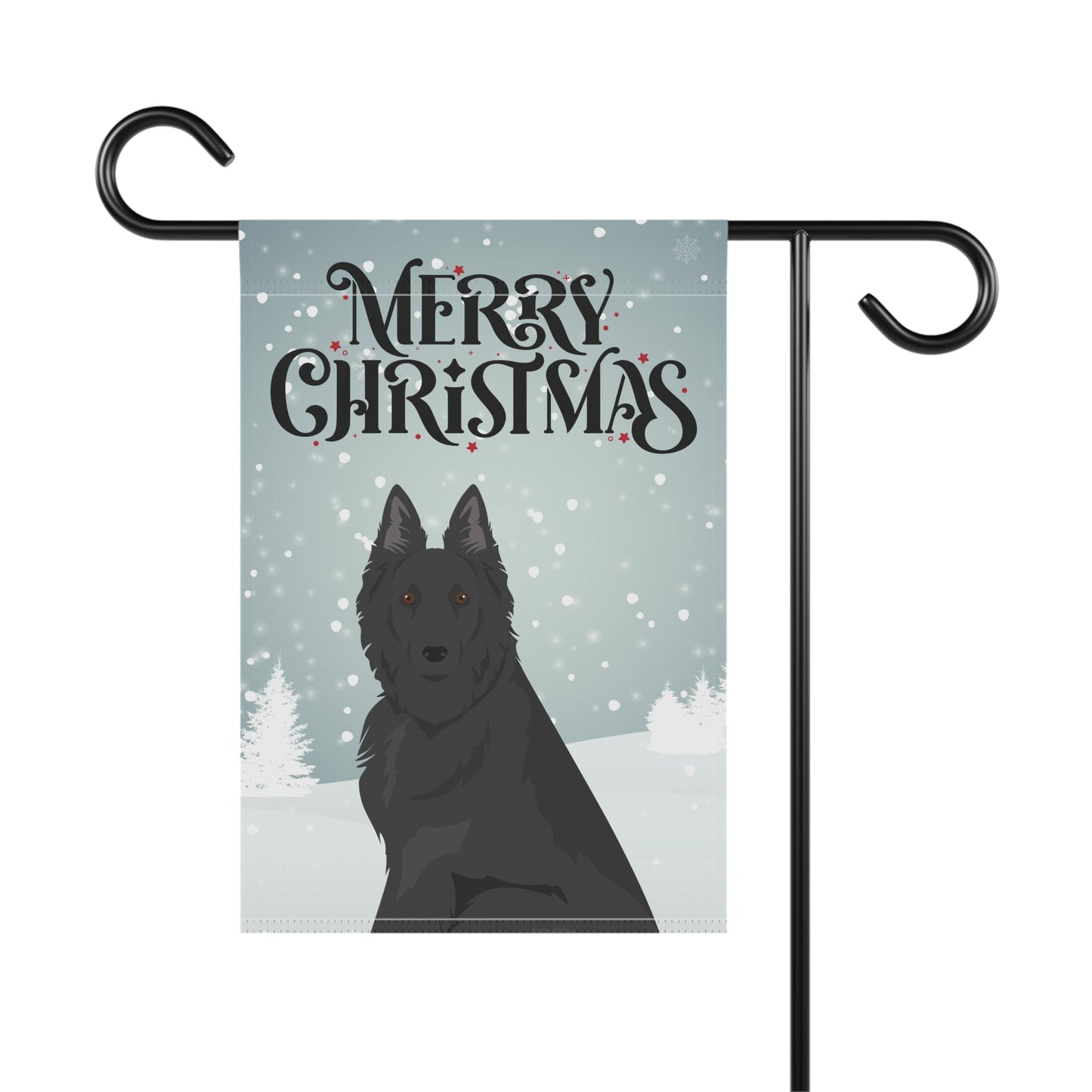 Belgian Sheepdog Dog Garden Flag