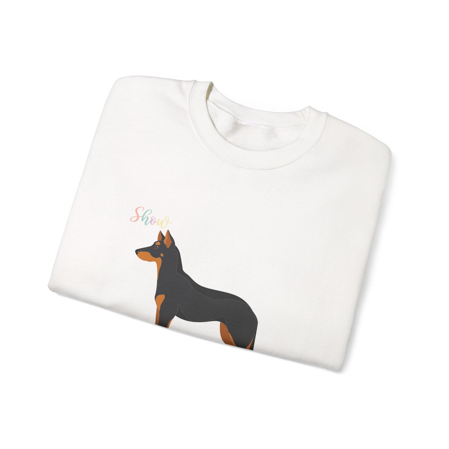 Beauceron Dog Unisex Heavy Blend Crewneck Sweatshirt