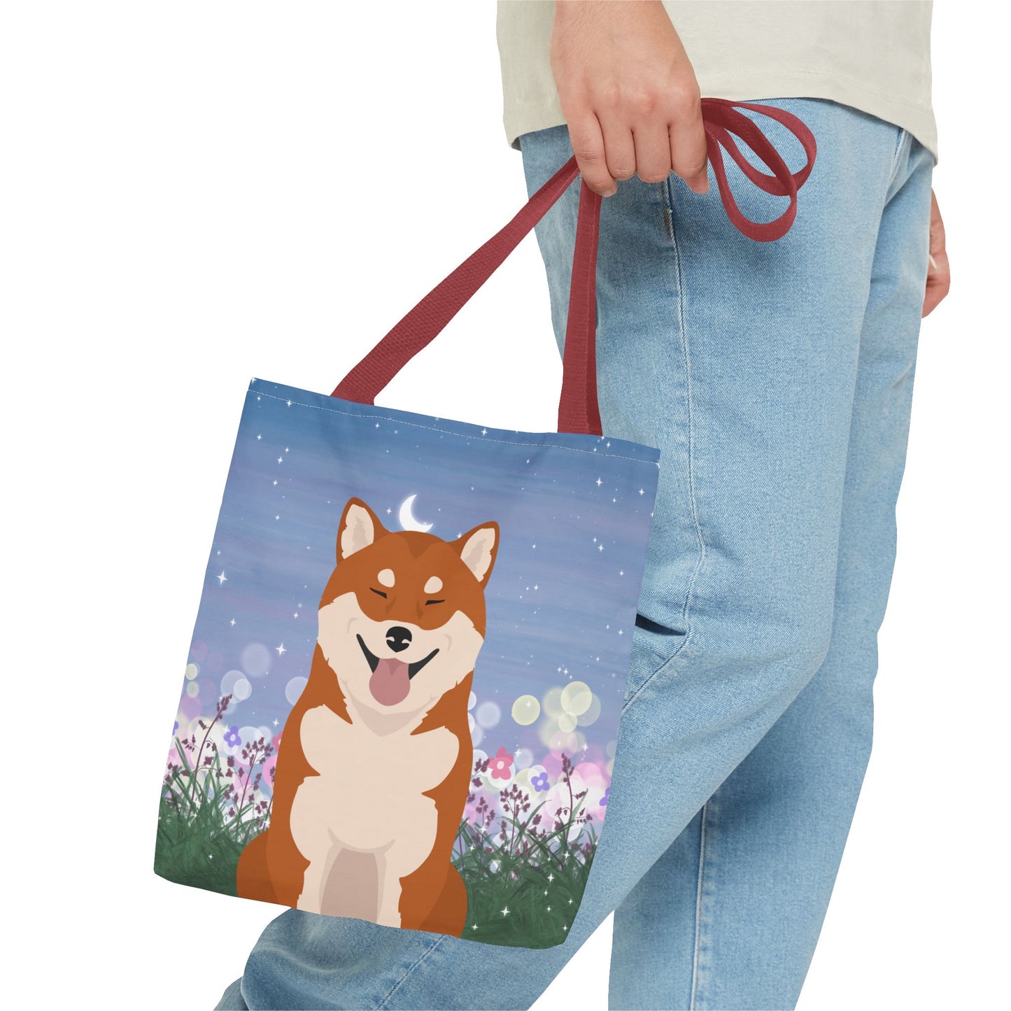 Shiba Inu Dog Tote Bag 13x13