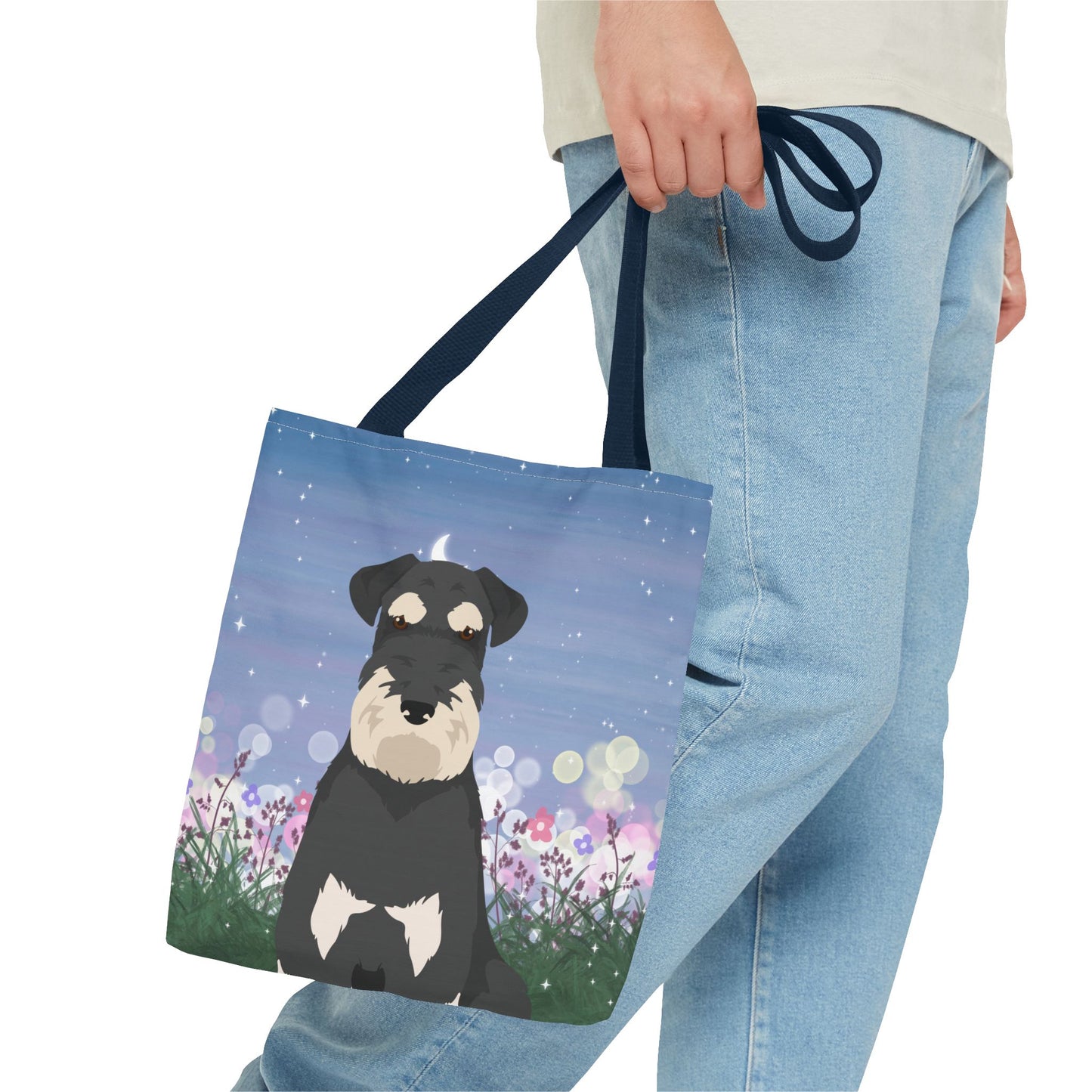 Schnauzer Dog Tote Bag 13x13