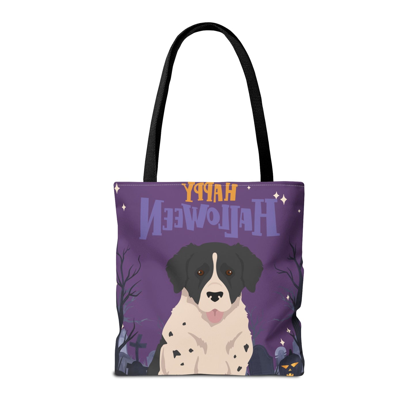 Wetterhoun Dog Happy Halloween Tote Bag 16x16
