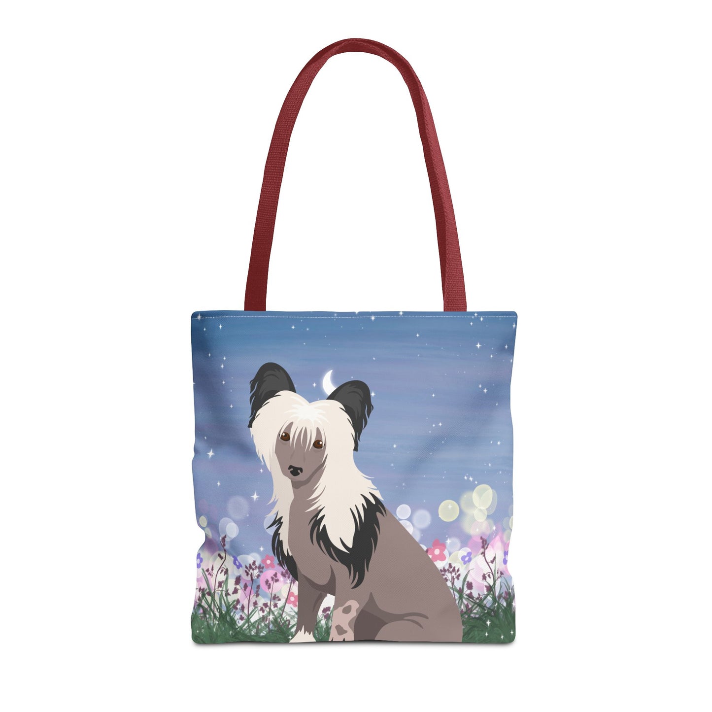 Chinese Crested Dog Dog Tote Bag 16x16
