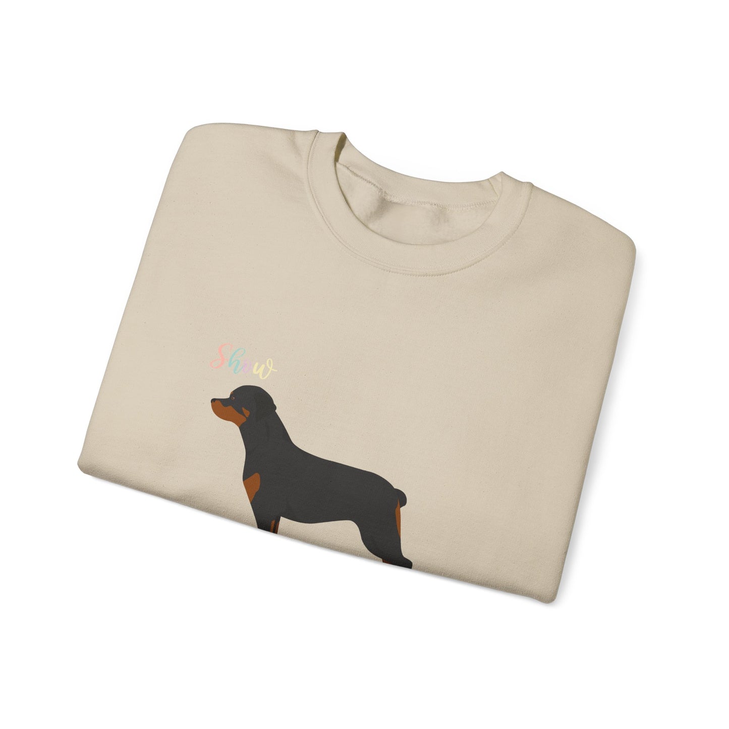 Rottweiler Dog Unisex Heavy Blend Crewneck Sweatshirt