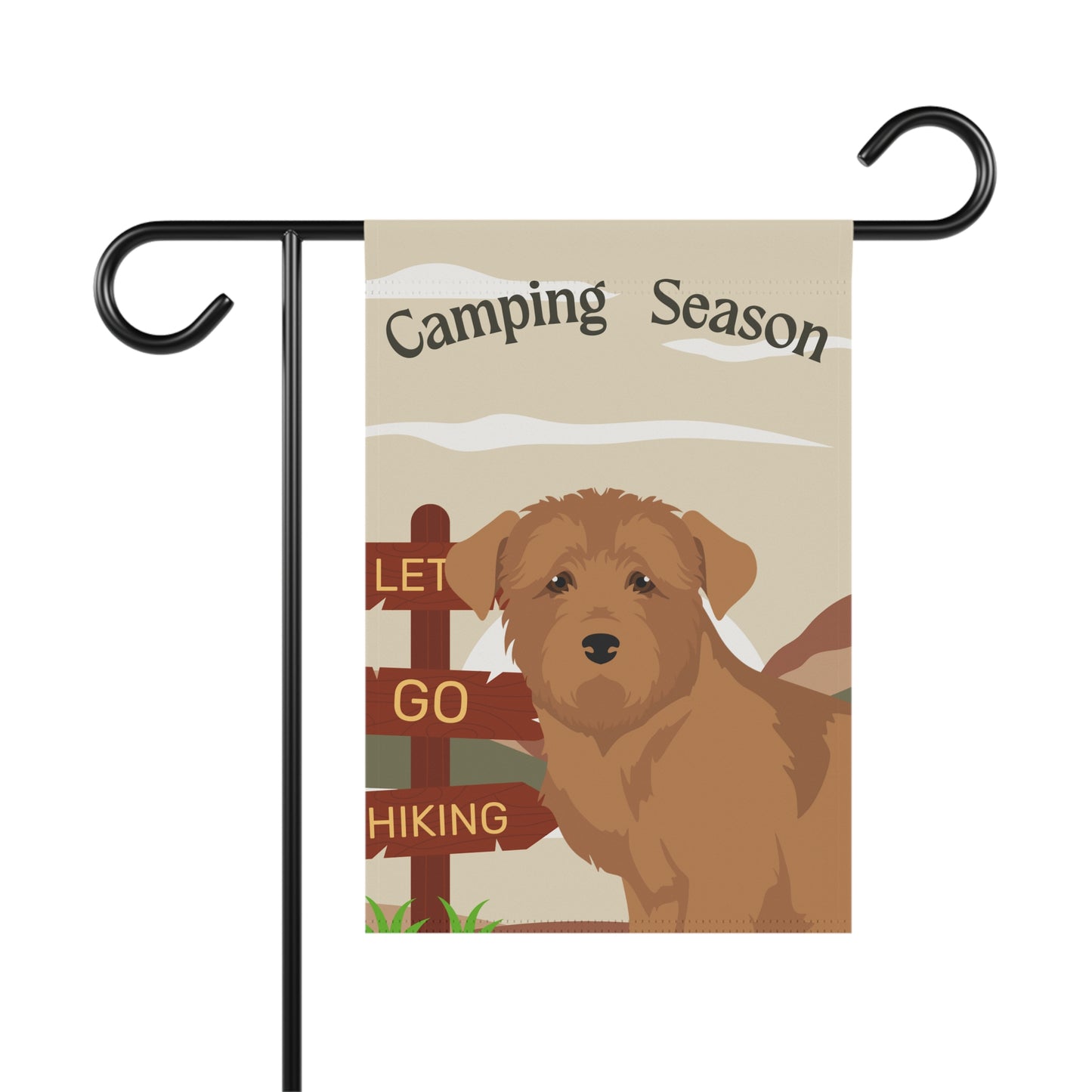 Glen Of Imaal Terrier Dog Camping Garden Flag