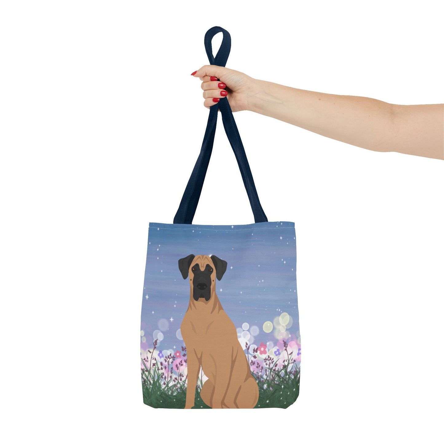 Great Dane Dog Tote Bag 13x13