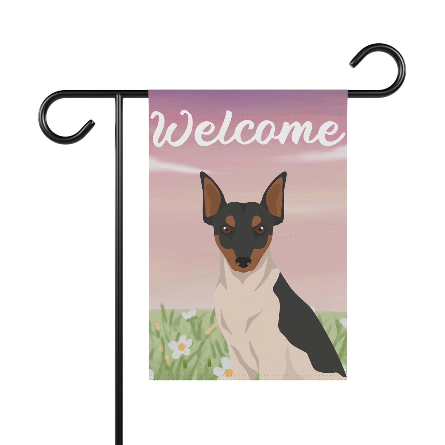 Brazilian Terrier Dog Welcome Garden Flag