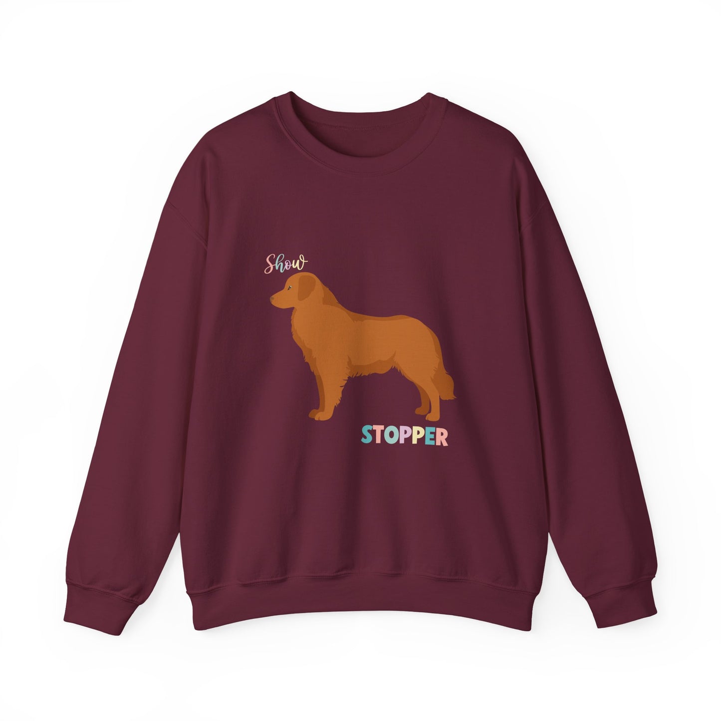 Nova Scotia Duck Tolling Retriever Dog Unisex Heavy Blend Crewneck Sweatshirt
