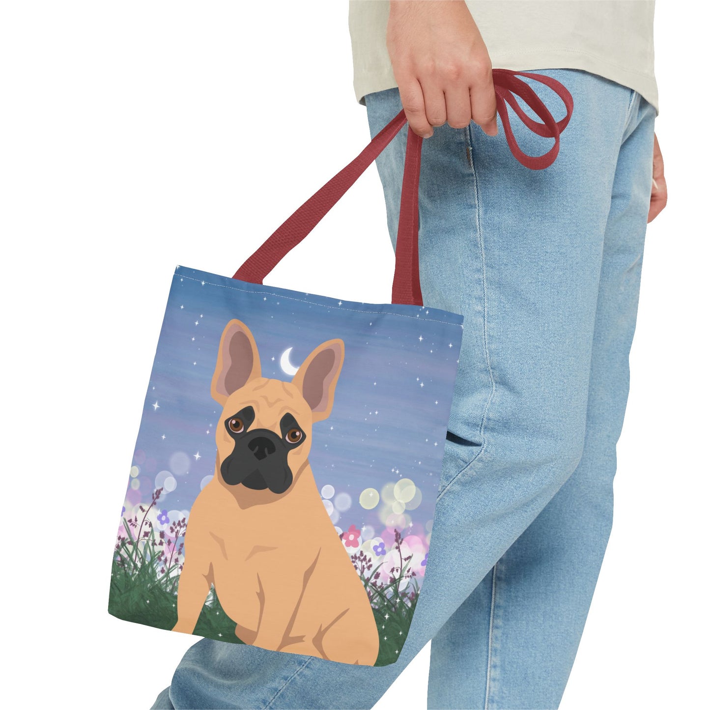 French Bulldog Dog Tote Bag 13x13