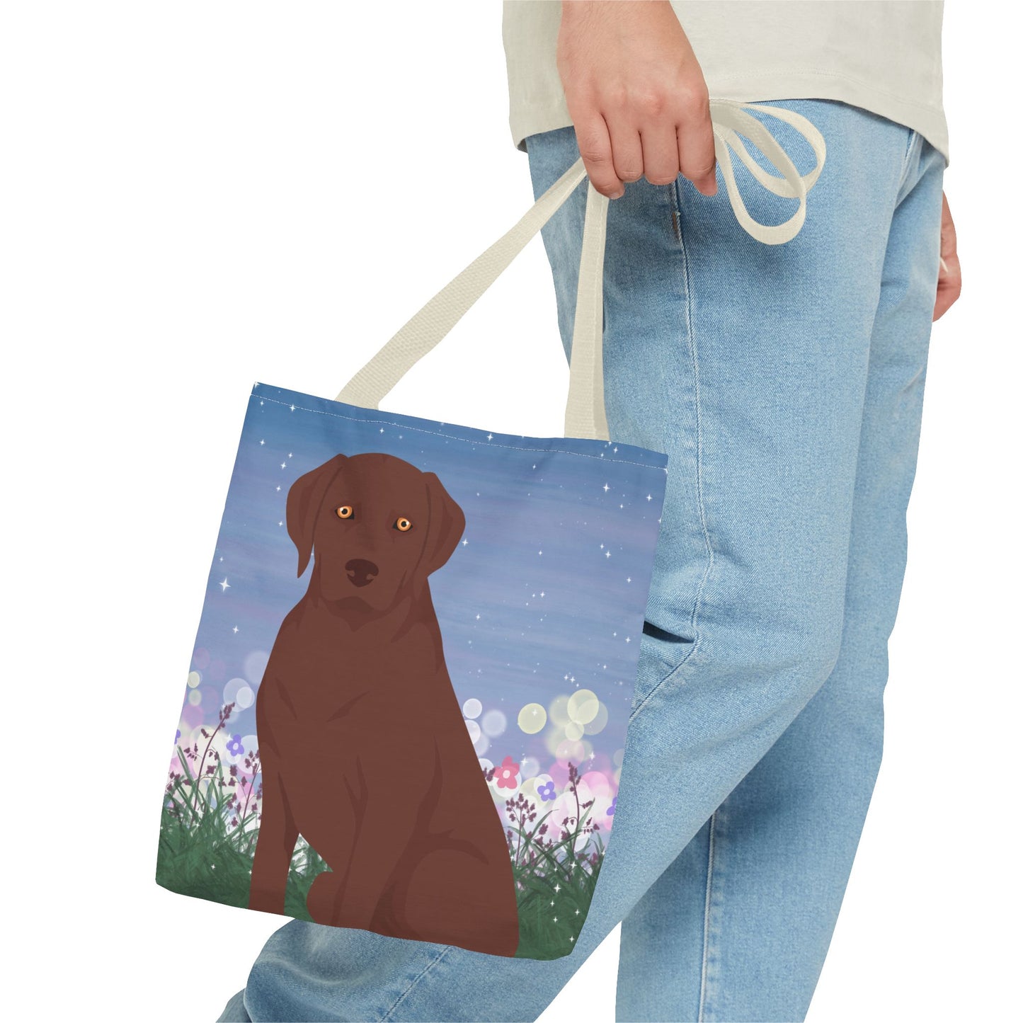 Labrador Retriever Dog Tote Bag 13x13