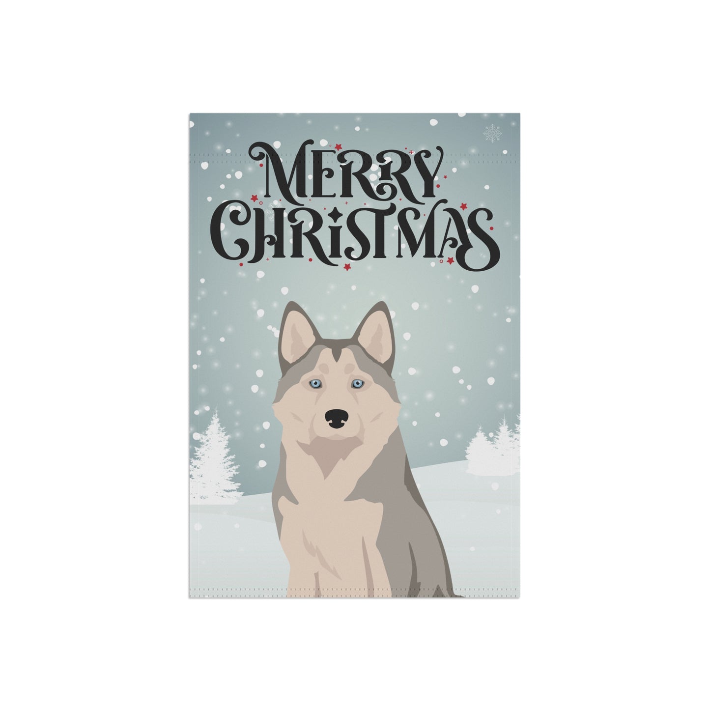 Alaskan Husky Dog Garden Flag